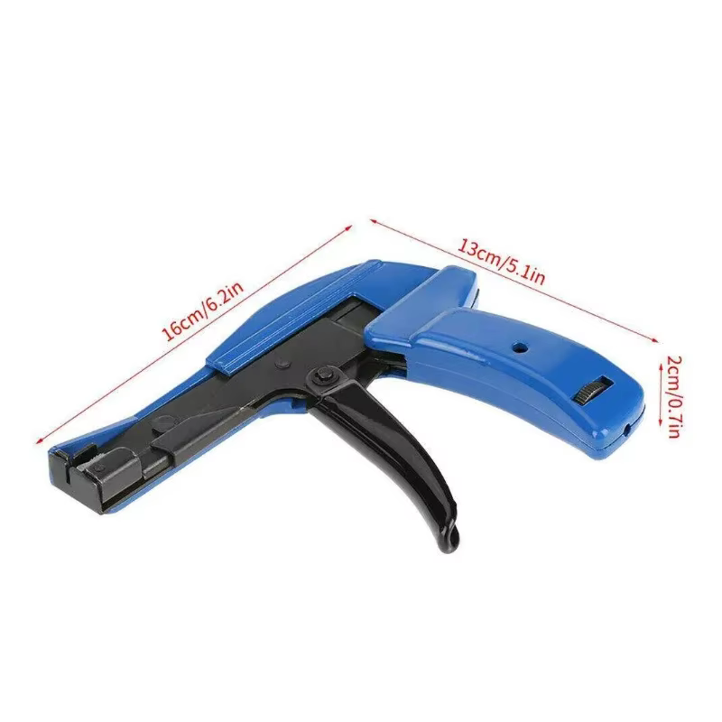 Pince à fermeture éclair en nylon HS-600A outil de coupe de fixation pour câble en nylon, largeur 2.