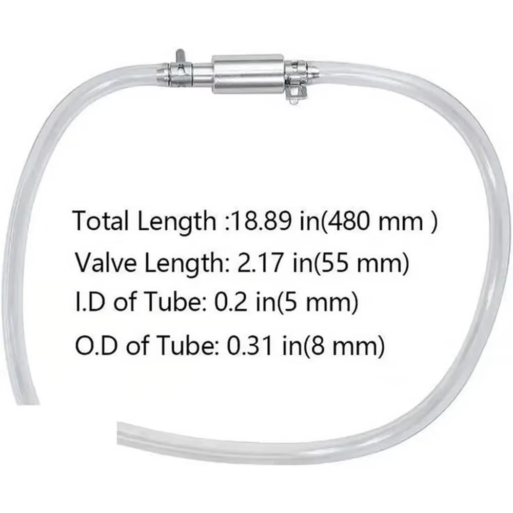 Kit de purge de freins avec valve anti-retour unidirectionnelle, outils de purge pour l'entretien de