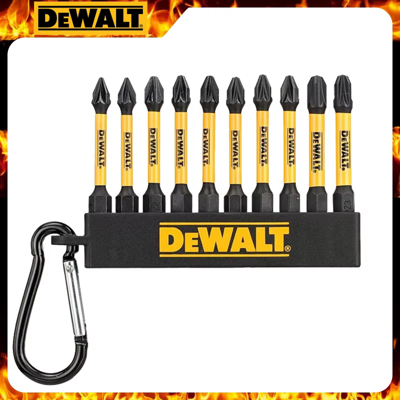 DEWALT DT7274 Pozi et tournevis à fort Impact, mélange d'embouts FLEXTORQ, ensemble PZ1 PZ2 PH2, piè