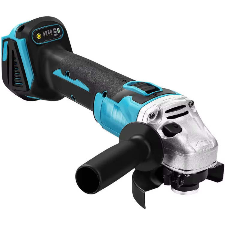 Meuleuse d'angle électrique sans fil professionnelle 1200W, outil pratique et puissant avec batterie