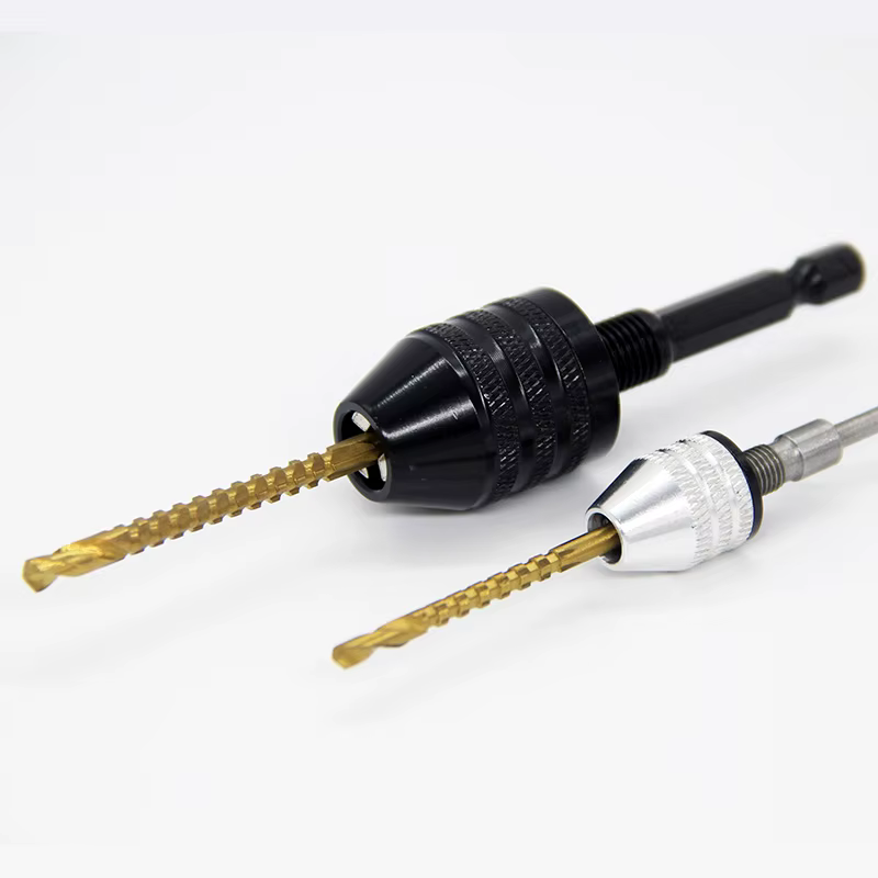 Mandrin de perceuse, tournevis sans clé, adaptateur de pilote d'impact, Micro moteur électrique, pin