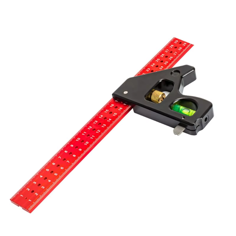 XXUA Multifonctional Carpenter Combination Square Aluminium ALLIAG ALLIAG ANGLES SALURE DURABILE