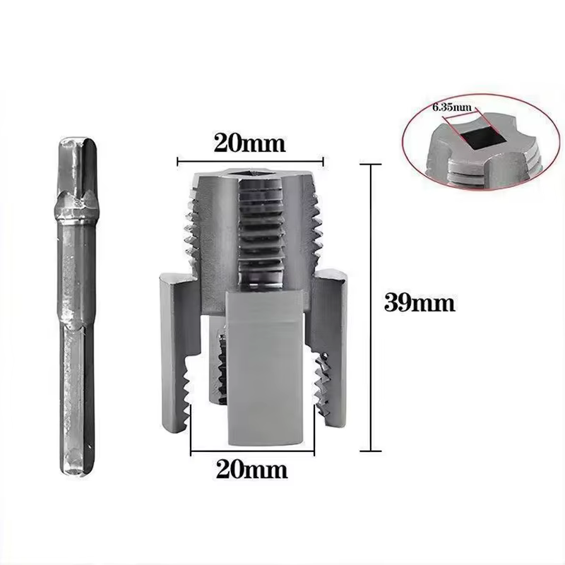 Foret PPR 20MM/25MM, ouvre-trou intérieur de tuyau d'eau, outil de taraudage, outil de fabrication d