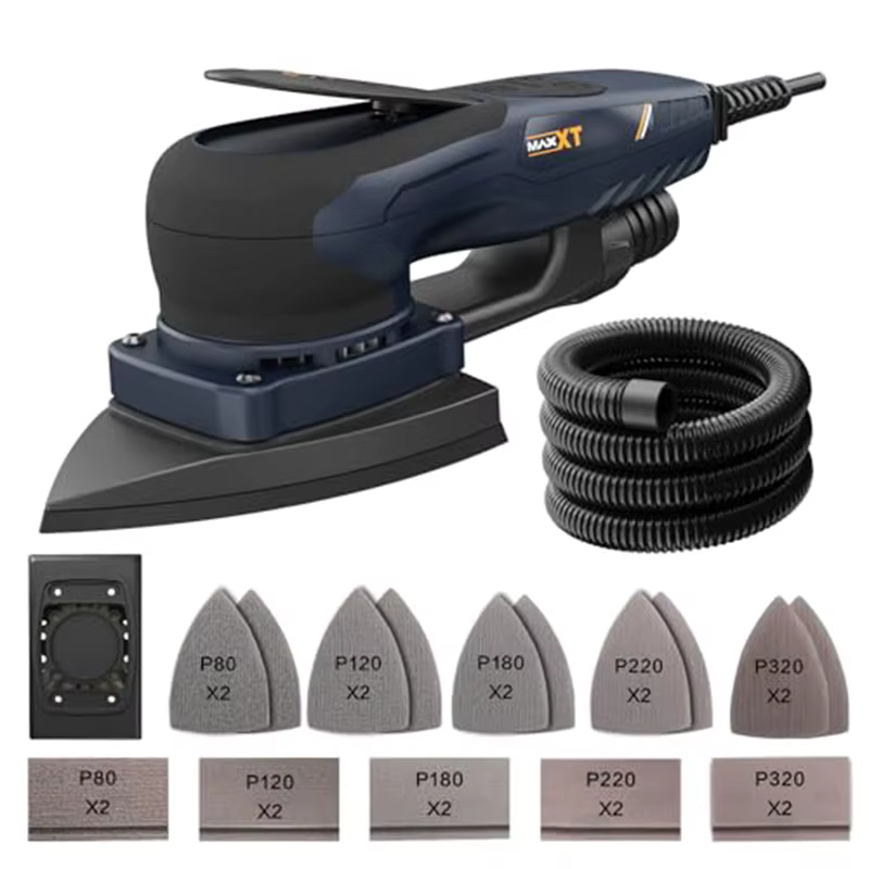Ponceuse de précision MAXXT sans fil, ponceuse souris électrique sans balais, mini-polisseuse pour l