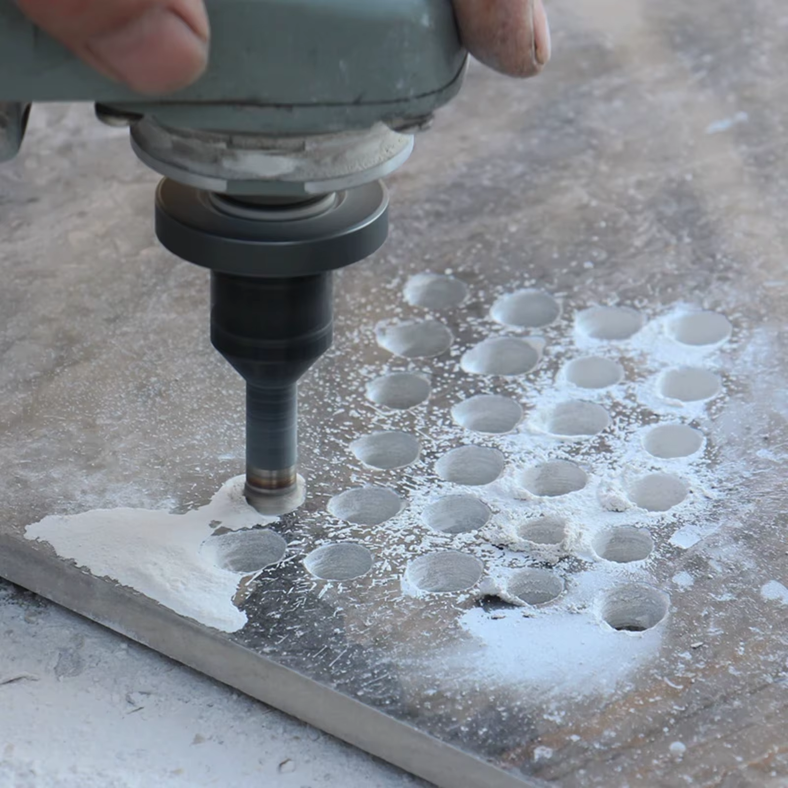 Ouvre-scie cloche pour marbre brasé sous vide sec, proposition de diamant, noyau pour carreaux de cé