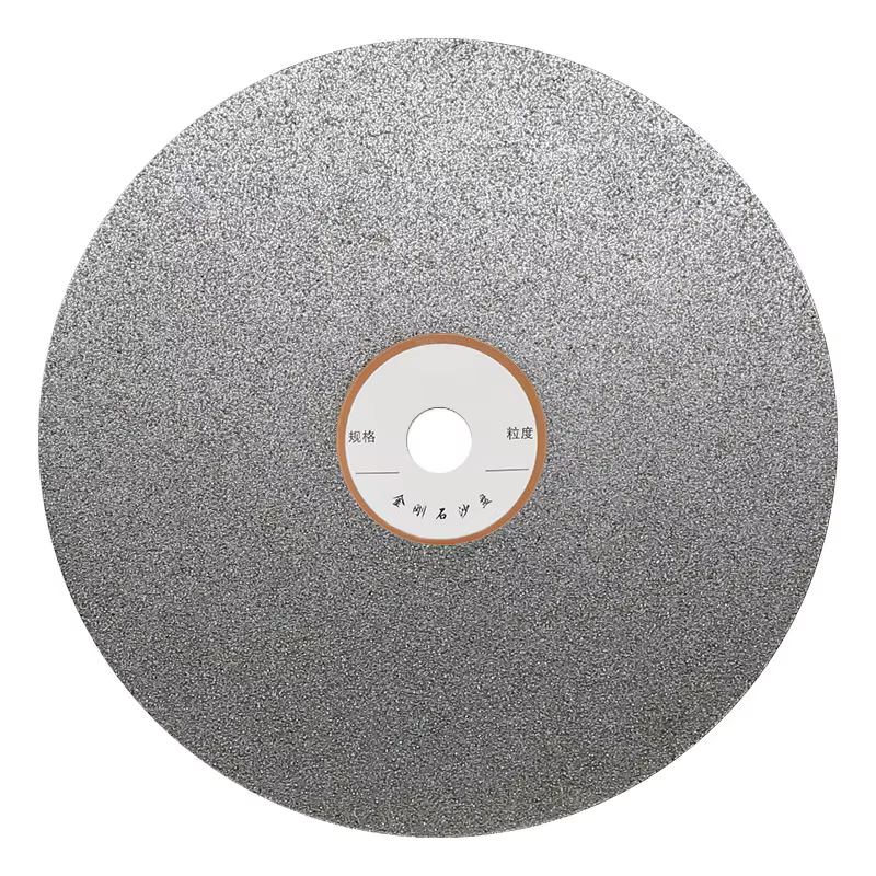 1 pièces 6 "150mm diamant enduit plat disque bijoux polonais meulage roue disque de meulage feuille 