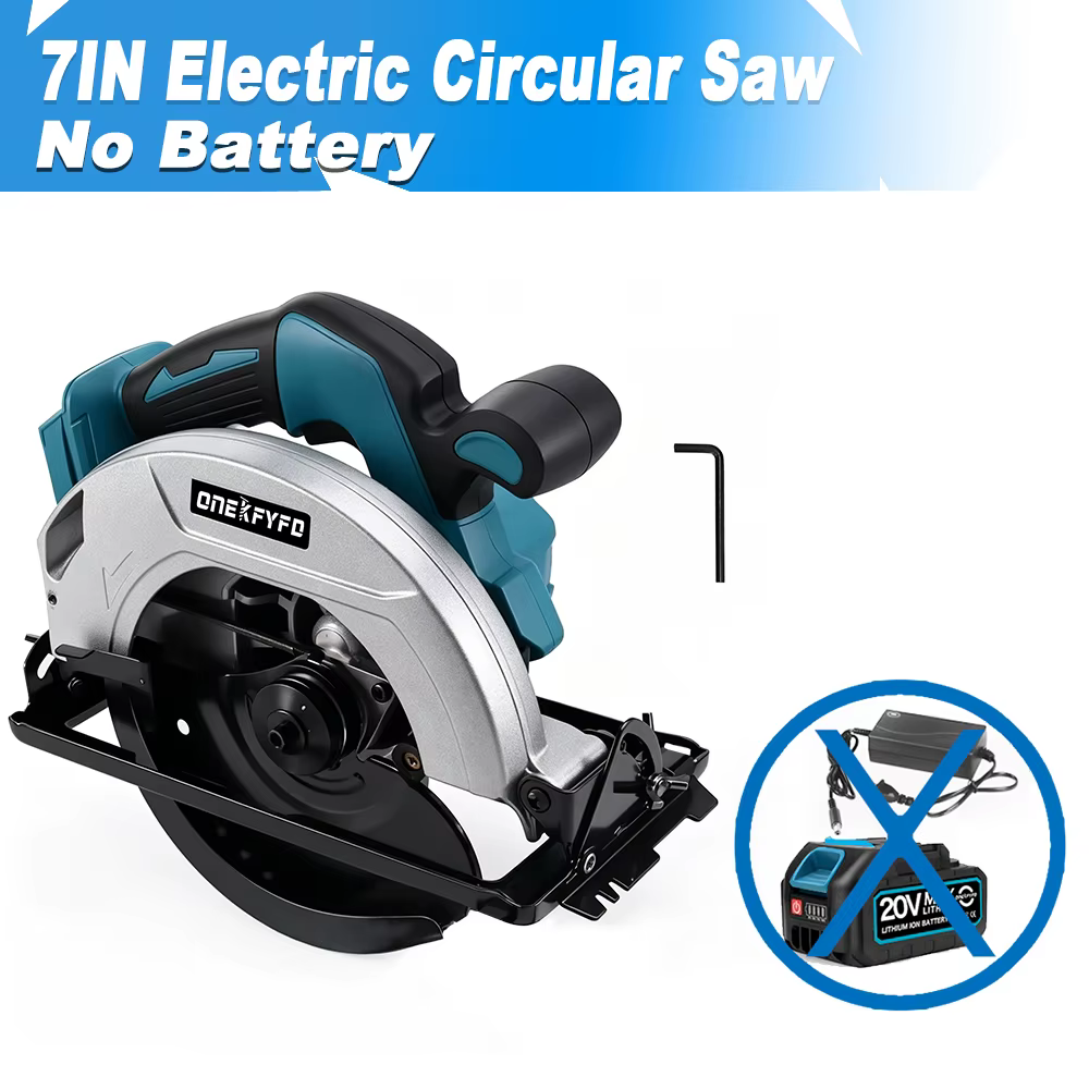 Poignée de scie circulaire électrique sans balais, outils électriques, machine de découpe multifonct