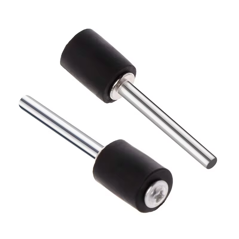 XCAN 6 pièces mandrins à tambour en caoutchouc tige de 1/8 pouces pour accessoires Dremel outils rot