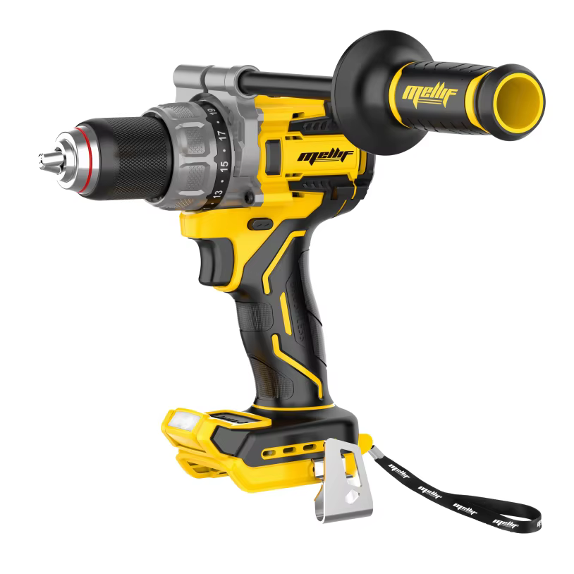Perceuse à percussion haute puissance MELLIF 110 N.m, compatible avec la batterie DEWALT 20V MAX (ba