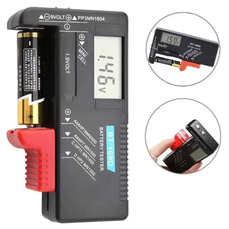 BT-168 Pro BT-168D BT-168 testeur de batterie numérique affichage LCD CDN AAA AA pile bouton vérific