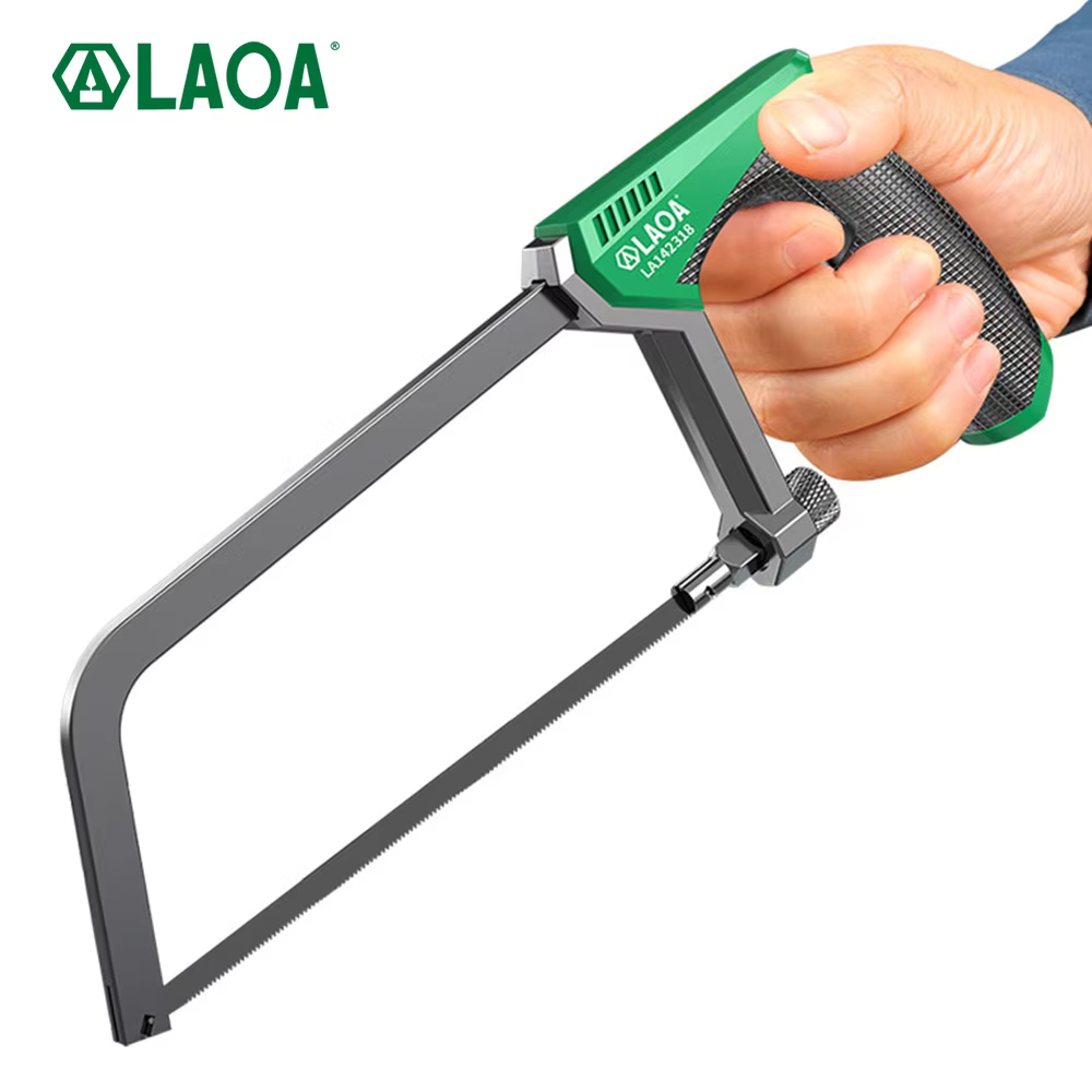 LAOA Mini support de scie à métaux petite maison travail du bois PVC métal coupe scie à main multifo