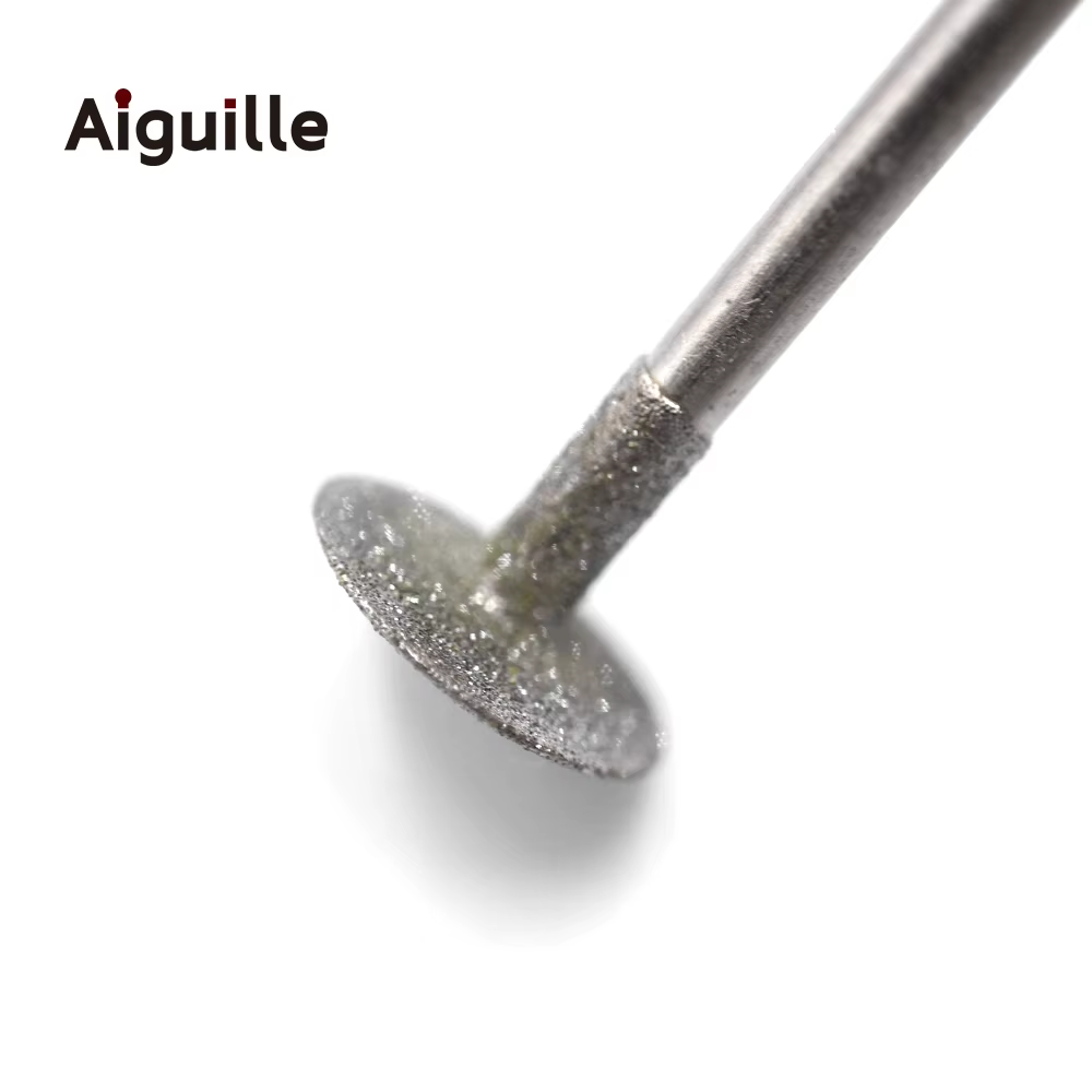 Tige de type K 2,35 mm 120 #   Fraises de meulage diamantées 0.5-10mm, mèches de meulage des dents, 