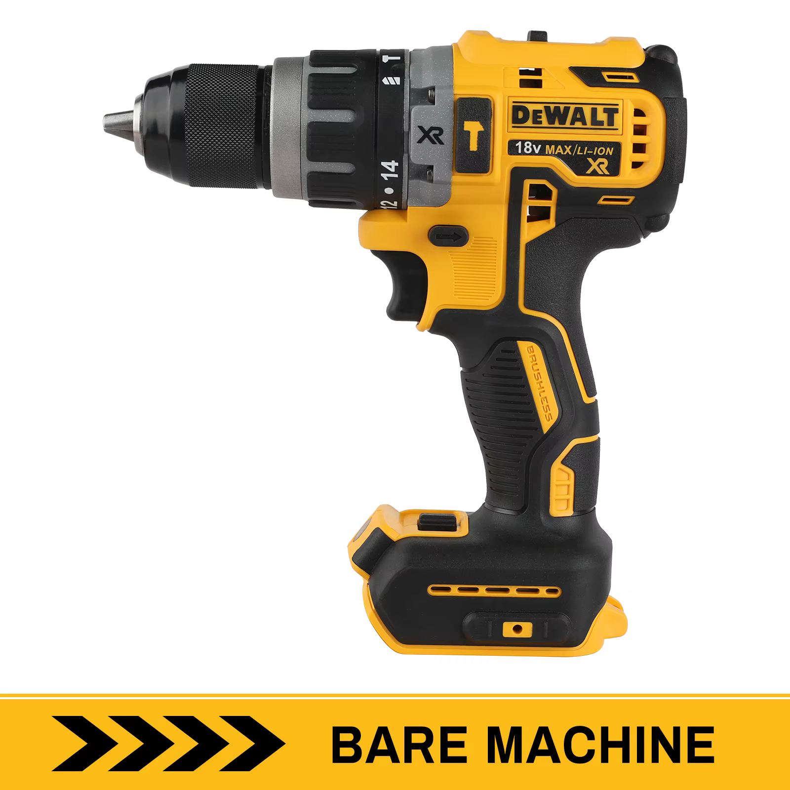 Perceuse électrique sans fil DEWALT DCD796 13 mm, tournevis portable, perceuse à percussion, batteri