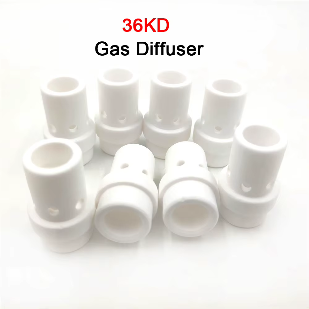 10/20pcs Consommables MIG Torche Tête Swir D'anneau de Gaz Pour Binzel MIG MAG 24KD/36KD Torche Util