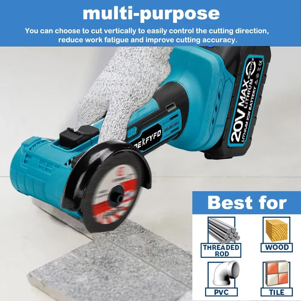Makita – Mini meuleuse d'angle sans balais de 3 pouces, Machine de découpe et de polissage de 76mm, 