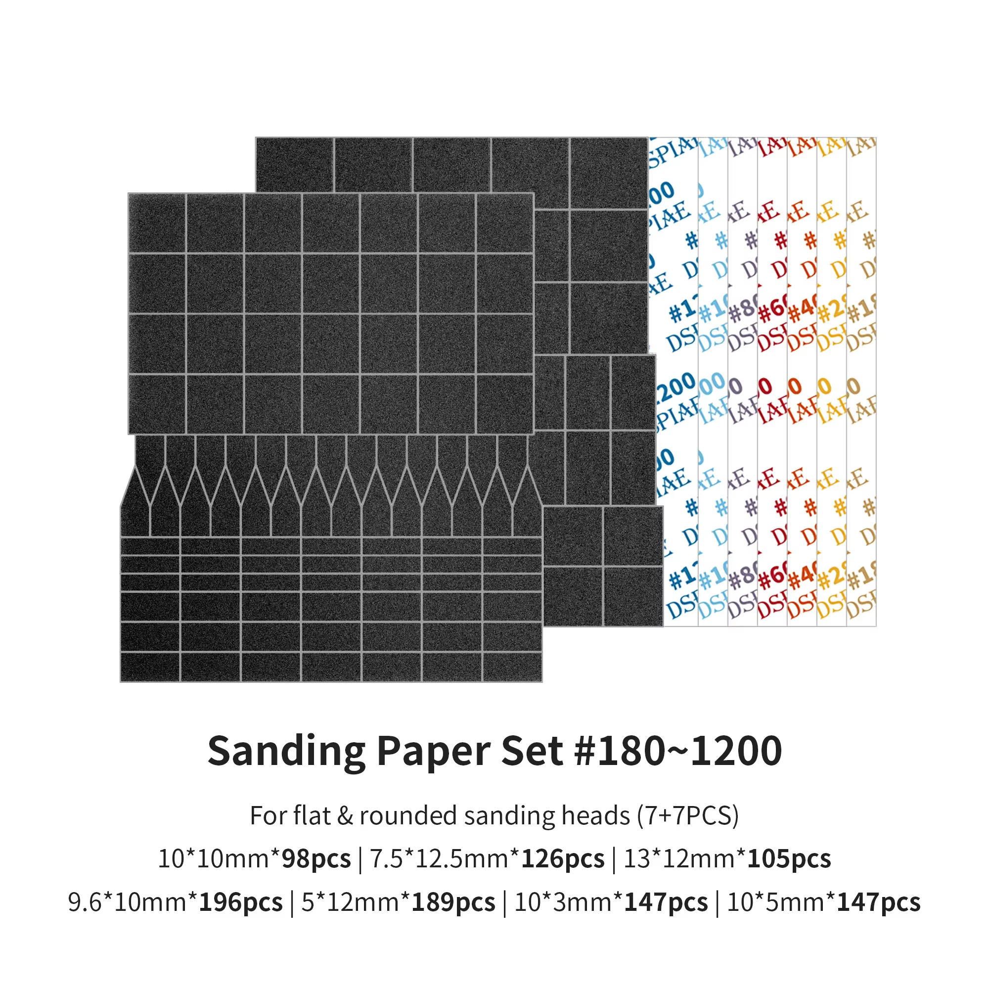 DSPIAE ES-A ponceuse alternative stylo de meulage électrique modèle en plastique tête de papier de p