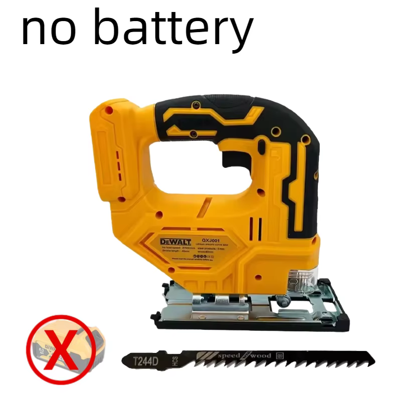 Scie sauteuse sans fil Dewalt 2700 tr/min, sans balais, multifonction portable, réglable, pour le tr