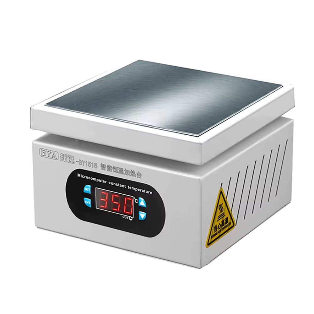 Station de chauffage numérique 350W/500W, plateforme de préchauffage électronique, plaque chauffante