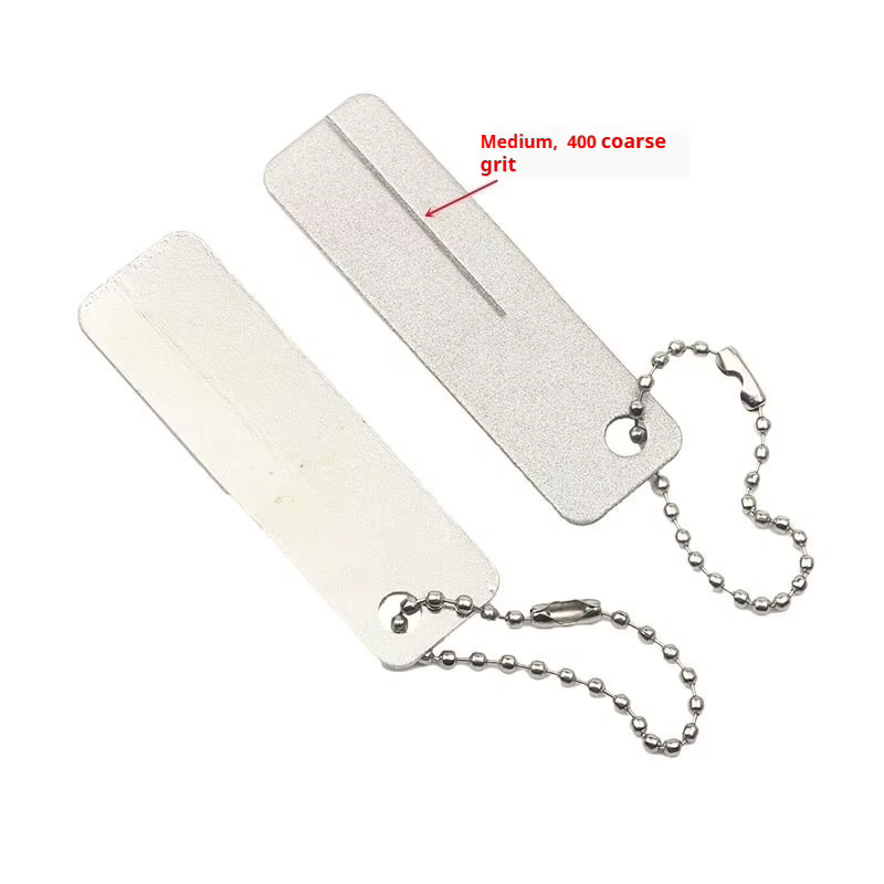 Pierre à aiguiser les hameçons, aiguiseur de hameçons extra dur et portable pour couteau, camping, c