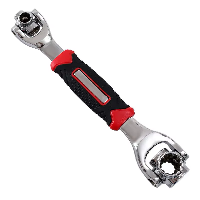 52 en 1 outils douille fonctionne universel cliquet cannelé boulons manchon Rotation outils à main 3