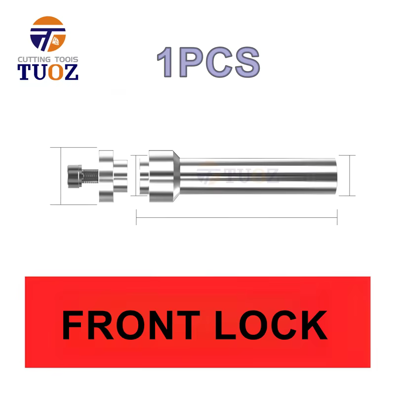 TUOZ lames de scie tiges coupe CNC rainurage usinage outil de coupe du métal serrure avant arrière 1