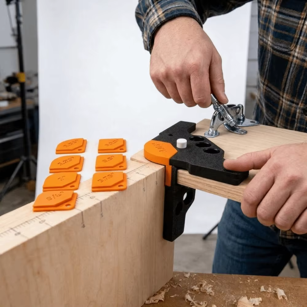 Pince d'angle réglable imprimée en 3D, pince auxiliaire à angle droit, fixateur d'angle 90 degrés, o