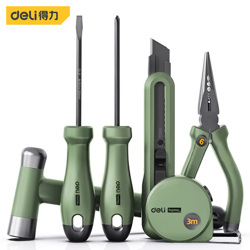 DELI-Perceuse sans fil 7.2V, batterie lithium-ion, tournevis électrique, couple 10N.m, mini pilote d