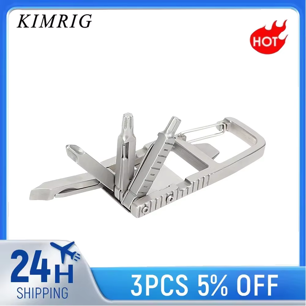 KIMRIG Vlogger – Mini Kit d'outils, combinaison multifonctionnelle Standard, tournevis pour photogra
