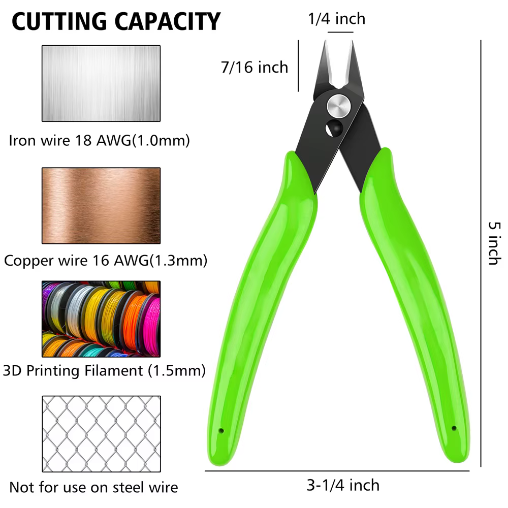 Pince à fil à pince Wishful 170, dénudage de ligne de coupe, couteau à dénuder multi-outils, pince à