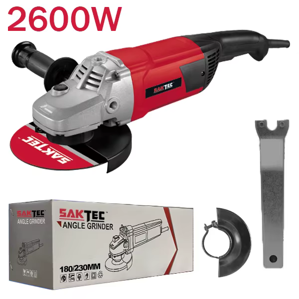 Meuleuse d'angle électrique industrielle 2600W 9 pouces 230mm 11000 tr/min haute puissance pour la d