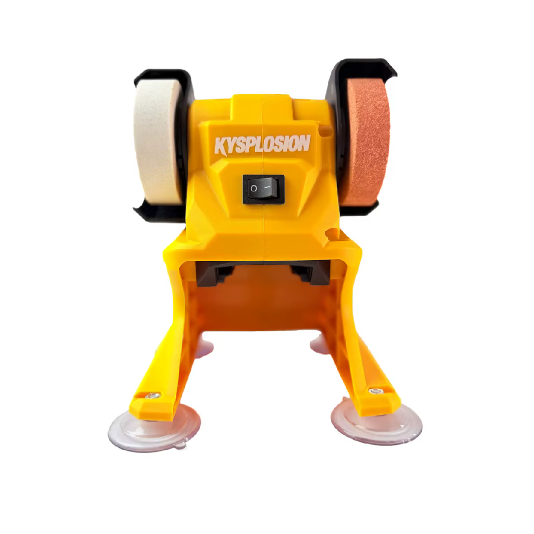 Meuleuse de banc électrique ﻿ Meuleuse double sans fil pour polissage et affûtage de couteaux, compa