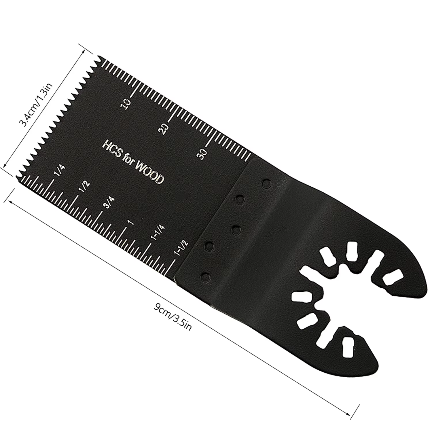 Lames de scie oscillantes Lames mixtes à ajustement rapide Kit de lames de scie oscillantes Lames mu
