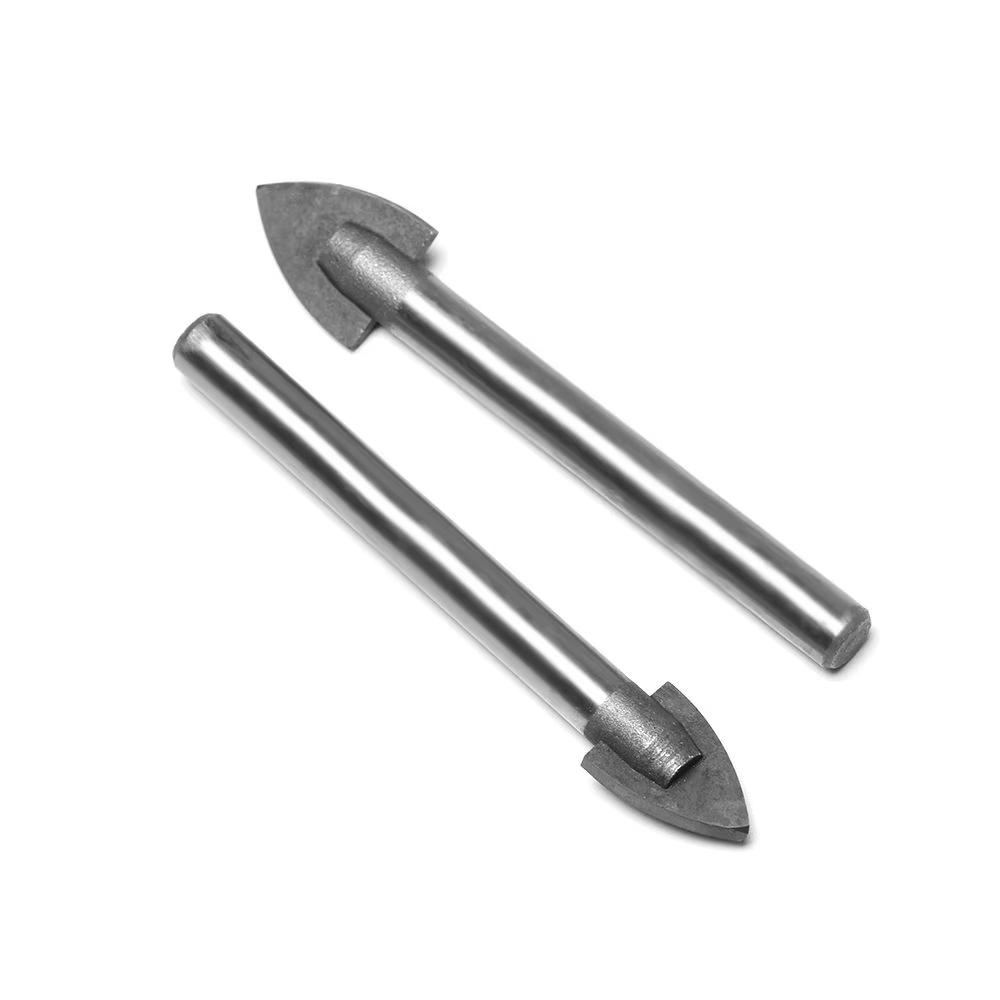 Forets triangulaires pratiques pour carreaux de verre, outils de coupe de haute qualité, accessoires