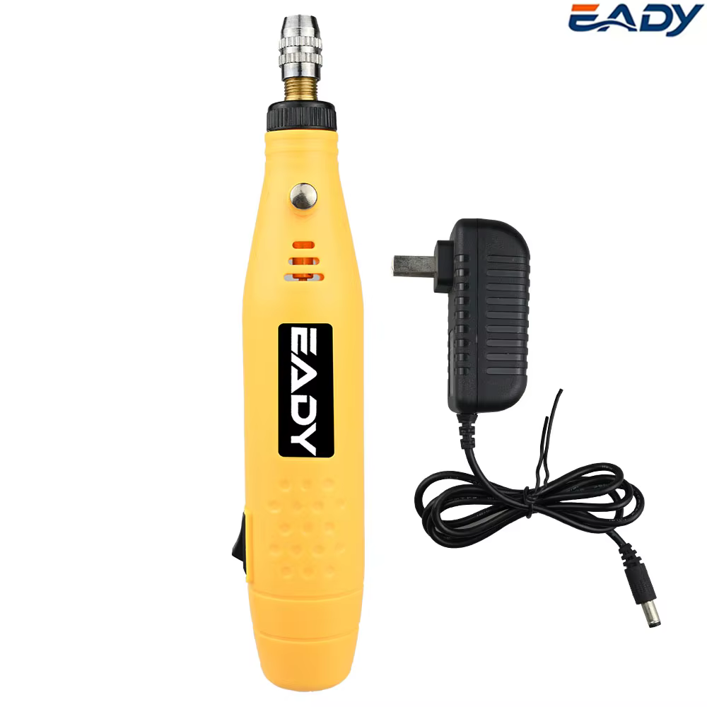 Mini-outil rotatif professionnel 12V/EU 16000 tr/min avec bouton marche/arrêt - Meuleuse et graveuse