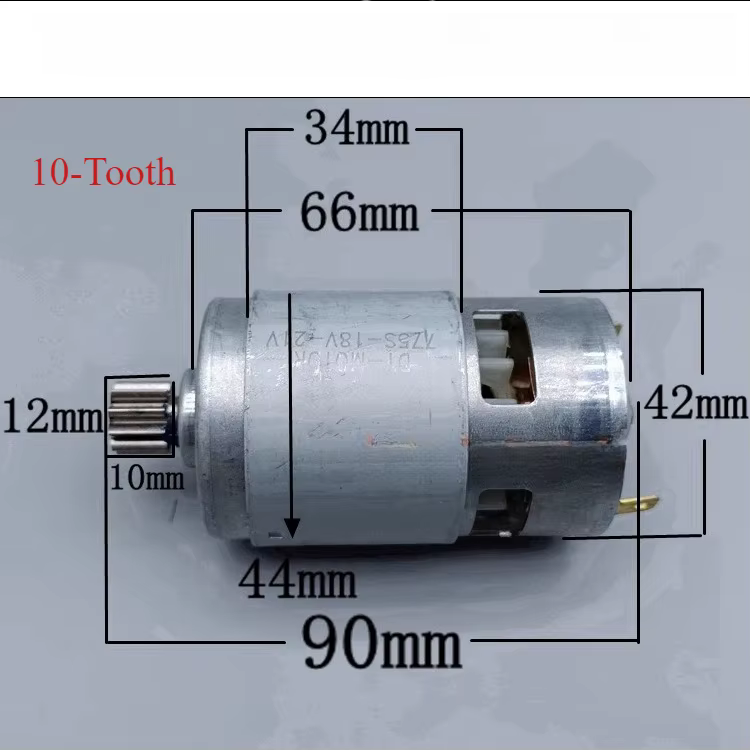 Moteur de tondeuse à gazon modèle 775, moteur de tondeuse à gazon à 10 dents, tronçonneuse électriqu