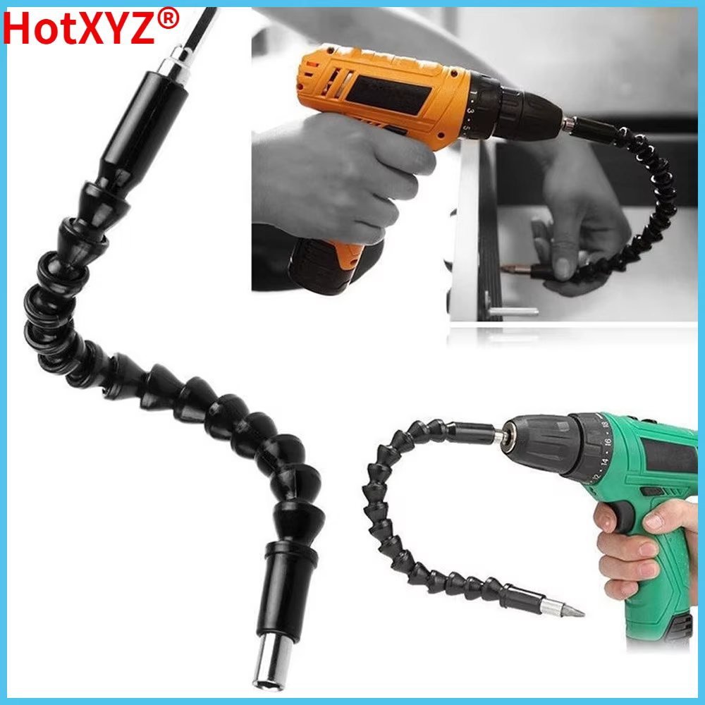 Perceuse de charge, tournevis électrique universel, arbre souple, pilote de manchon de tête, tige d'