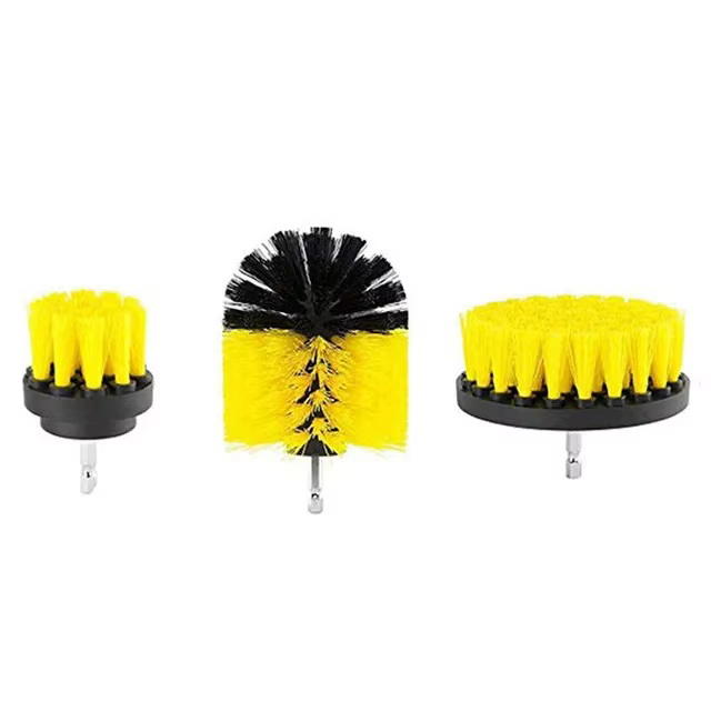 Perceuse électrique, fixation de brosse, épurateur électrique, polisseuse de lavage de voiture avec 