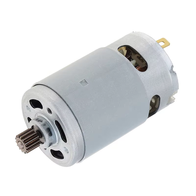 Moteur à balais 21V RS550, 14 dents, adapté pour mini scie à bois sans fil 4/6 pouces, accessoires d