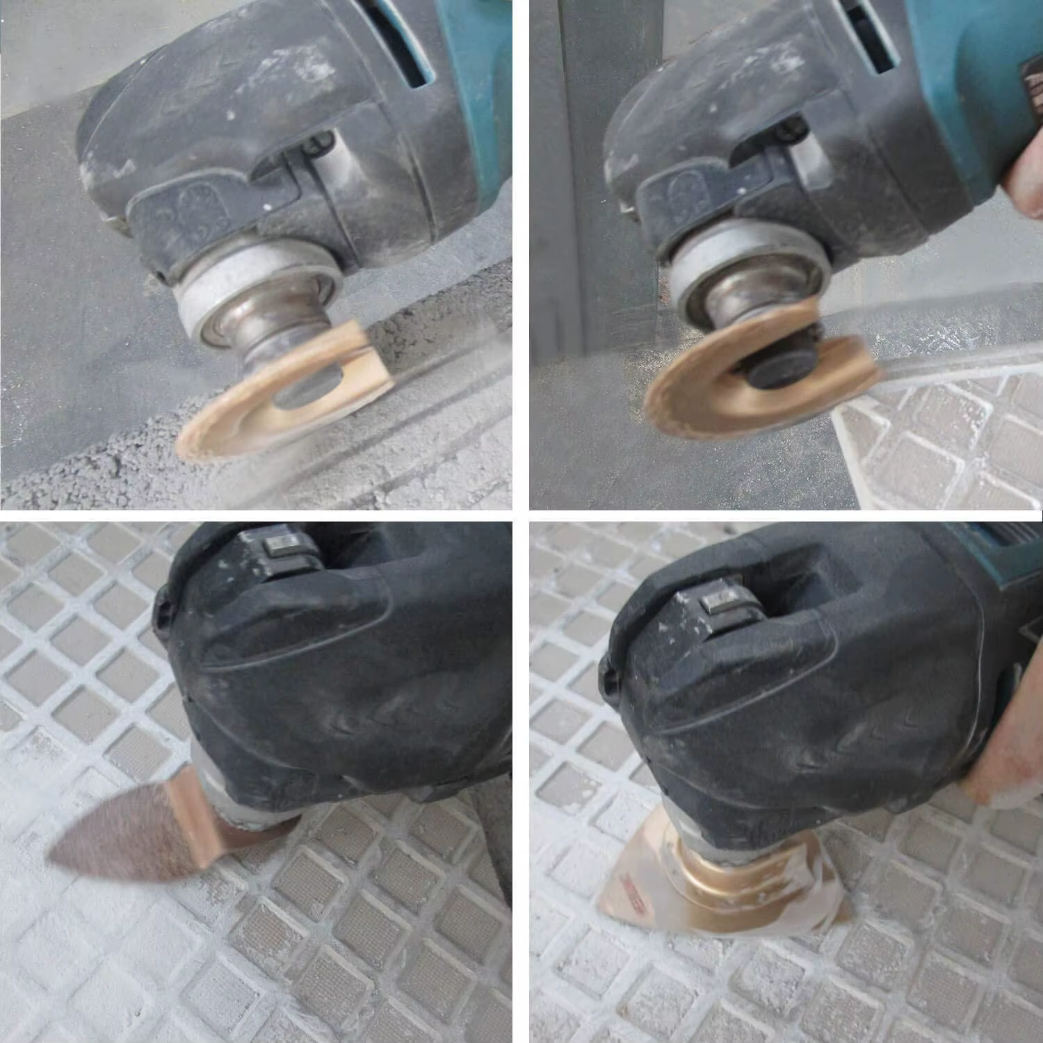 Outil Osccorporelle en Diamant et Carbure pour Changement Rapide, Multi-Outils, pour Carrelage, Béto