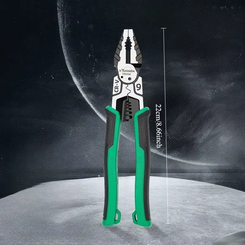 Pince coupante universelle pour électricien, coupe-fil en alliage, pince alertes onale, outils conse