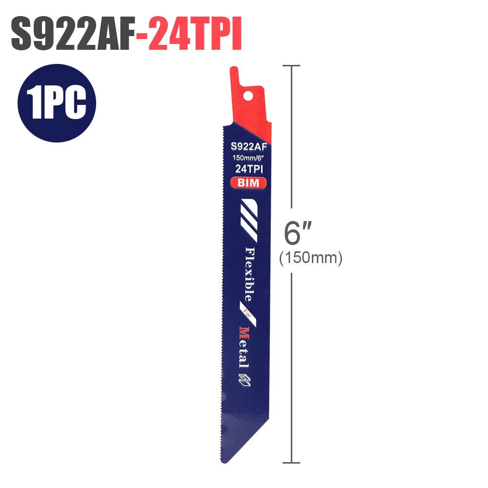 CMCP 150mm 18TPI lames de scie alternative lames de scie sabre bimétallique S922AF S922BF S922EF out