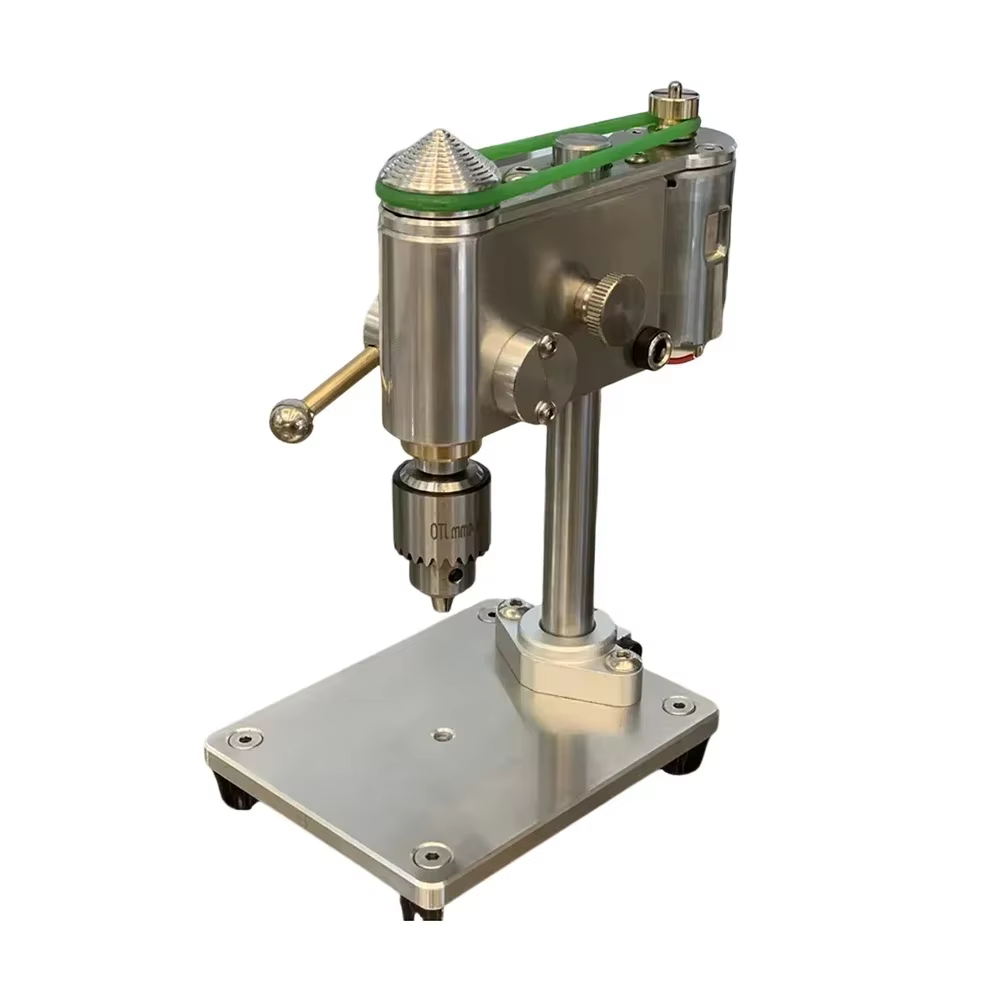Mini perceuse d'établi 220V à vitesse réglable, perçage de précision 0.4-4mm pour la réparation de m