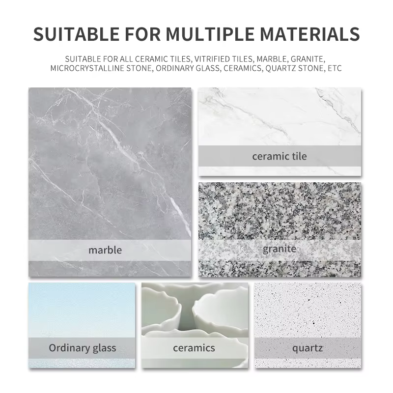 10 pièces 6mm tige hexagonale brasée à sec carrelage en céramique foret marbre granit vitrifié carre