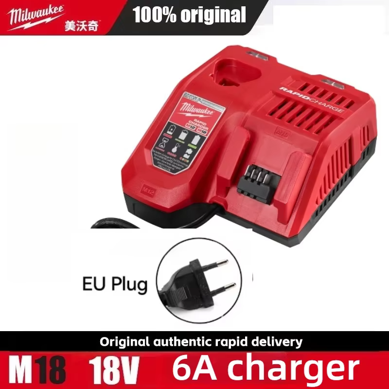 Batterie de remplacement 100% originale Milwaukee M18 18V 5.0Ah 6.0Ah 8.0Ah pour les batteries de sc