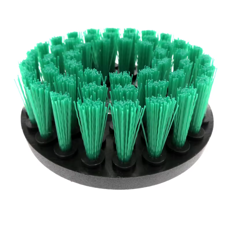 Perceuse creuse de 4/5/6 pouces, brosse de nettoyage, filetage M10, gommage électrique, pour cuir, p