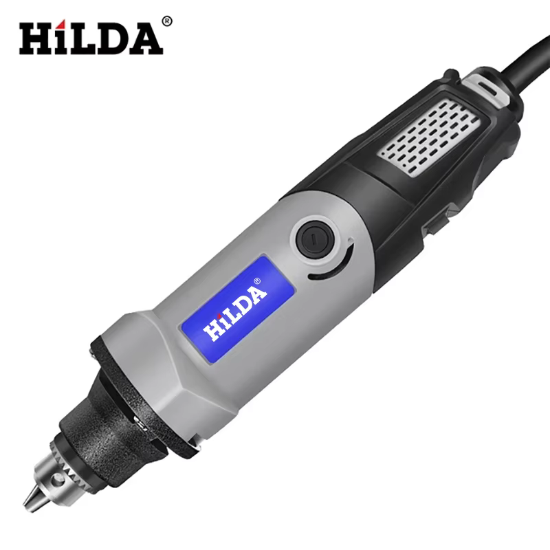 HILDA 400W Mini perceuse perceuse électrique outil rotatif outils électriques vitesse Variable 6 pos