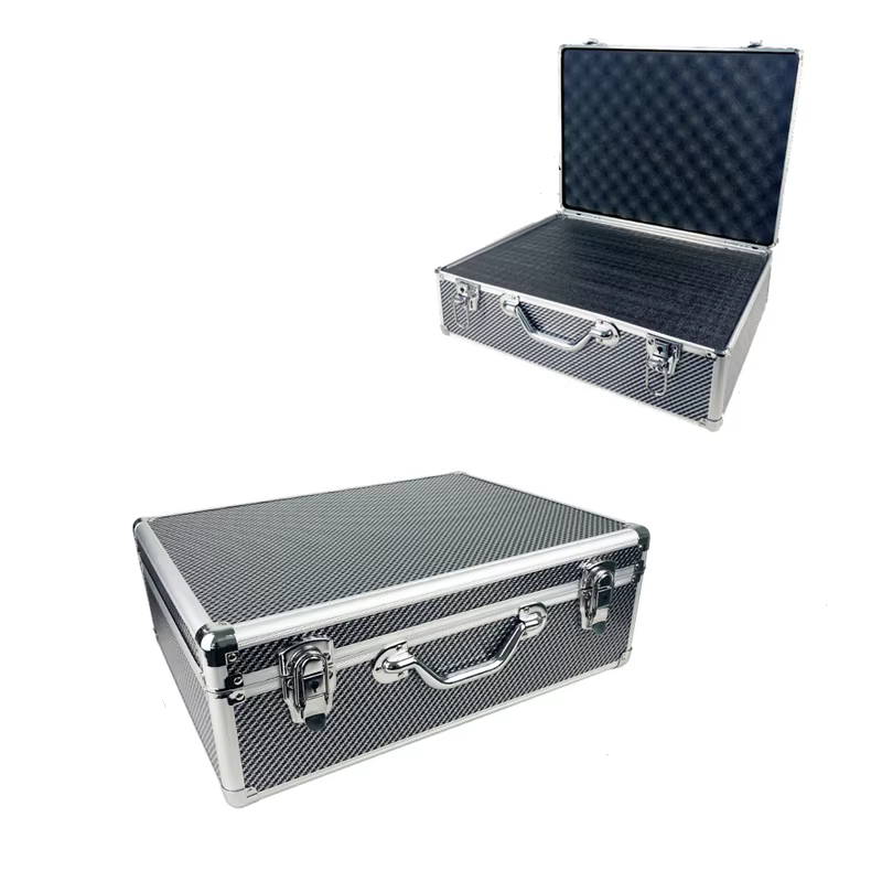 Boîte à outils en aluminium, boîte à outils pour mécaniciens, étui rigide étanche, valise, boîte de 