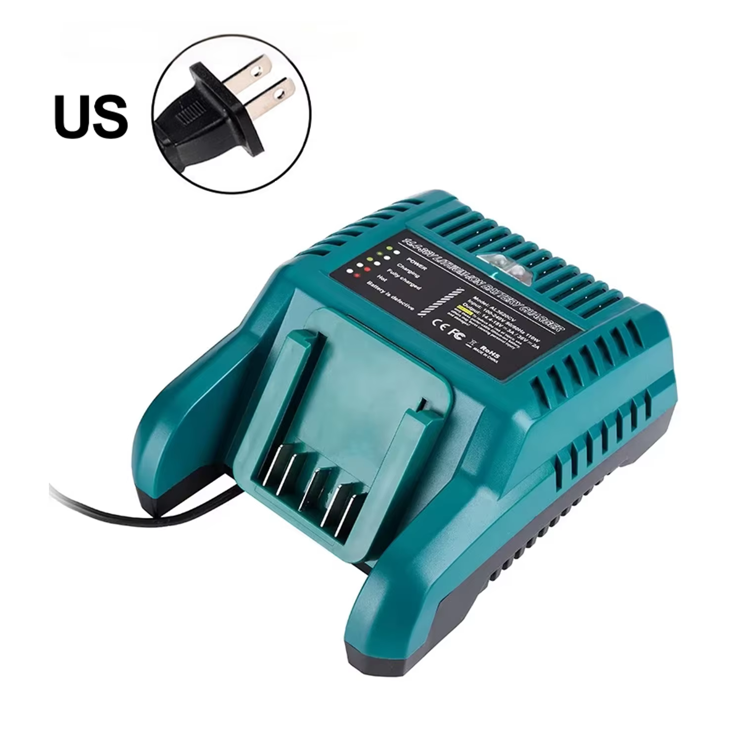 Chargeur 14.4-36V Batteries rechargeables Li-ion pour batterie de remplacement Bosch pour Bosch BAT8