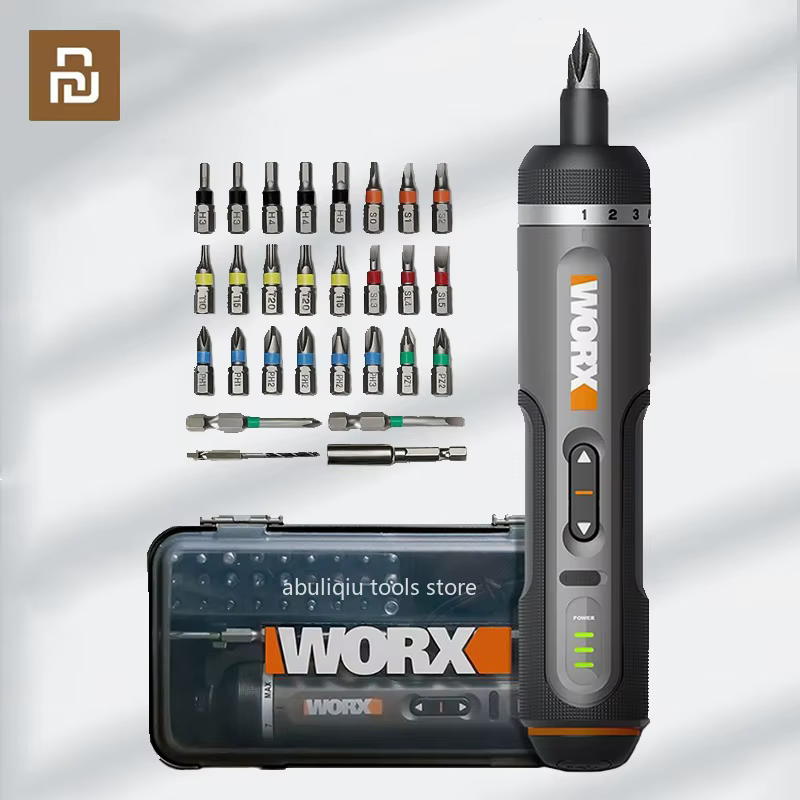 WORX WX242 Mini jeu de tournevis électrique tournevis électrique sans fil intelligent Rechargeable a