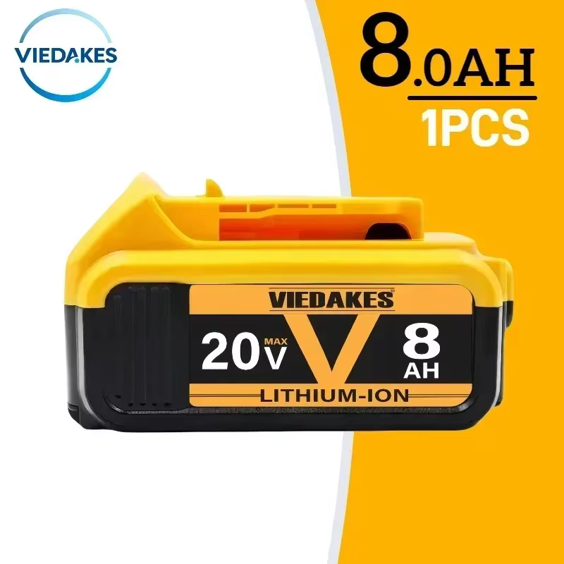 Batterie 20V 12Ah pour outils électriques DeWalt DCF887 DCG405 ✅ Batterie au lithium DCD791 DCF922 2